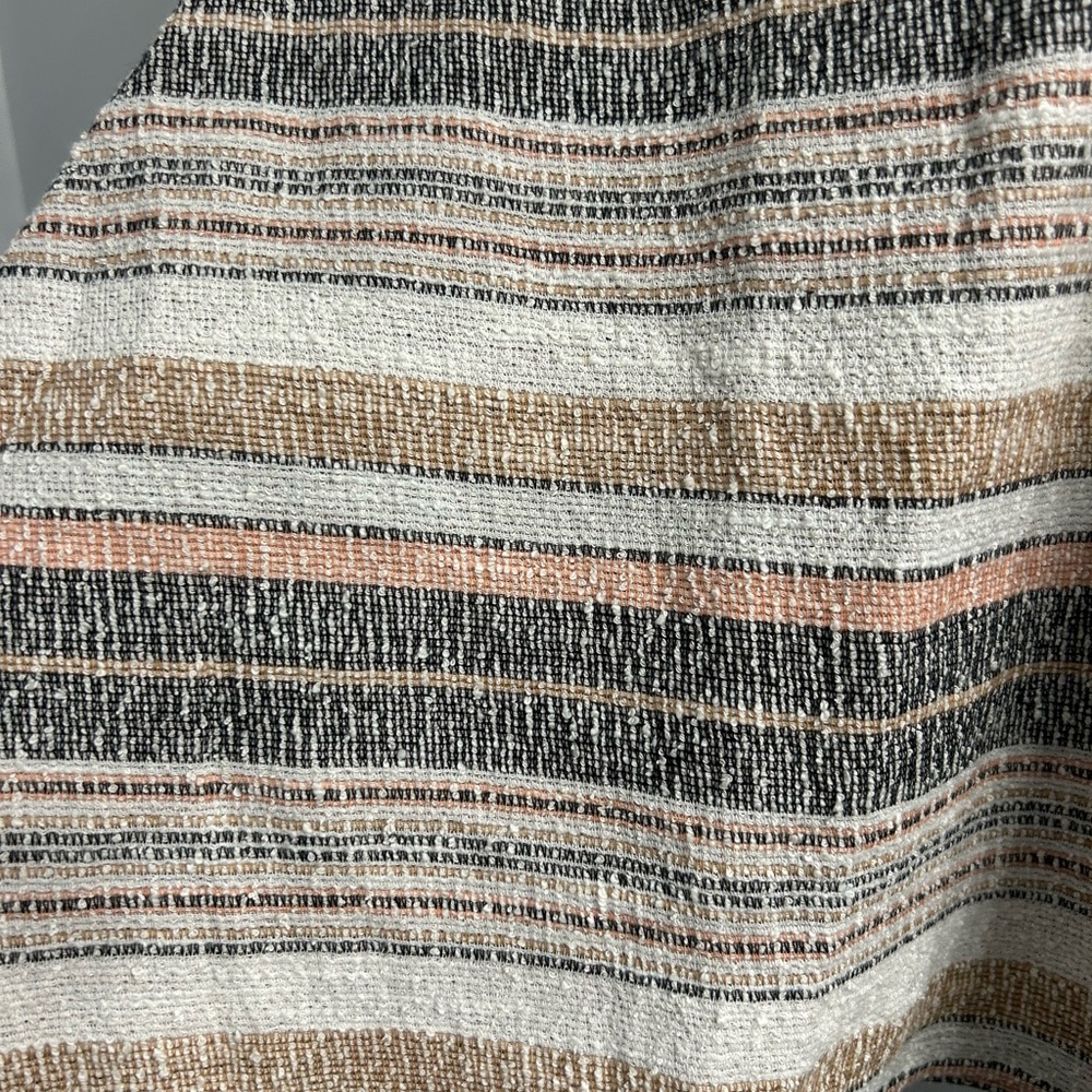 Madewell Texture & Thread Ruffle-Strap Tank Top in Stripe - Picture 6 of 7